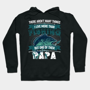 Papa Fishing Hoodie